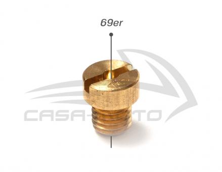 Vergaserhauptdüse M5 - 36 bis 138 für Ape 50 M5x69